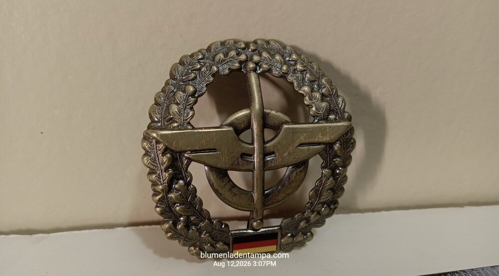 German Bundeswehr Army Aviation Proficiency Badge Bronze Winged Propeller